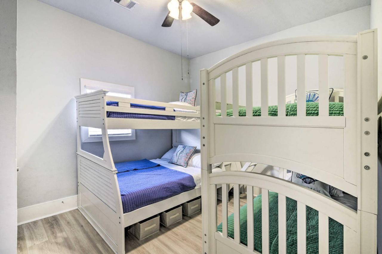 Galveston Home About 1 Mi To Pier, Fishing, And Beaches Bagian luar foto